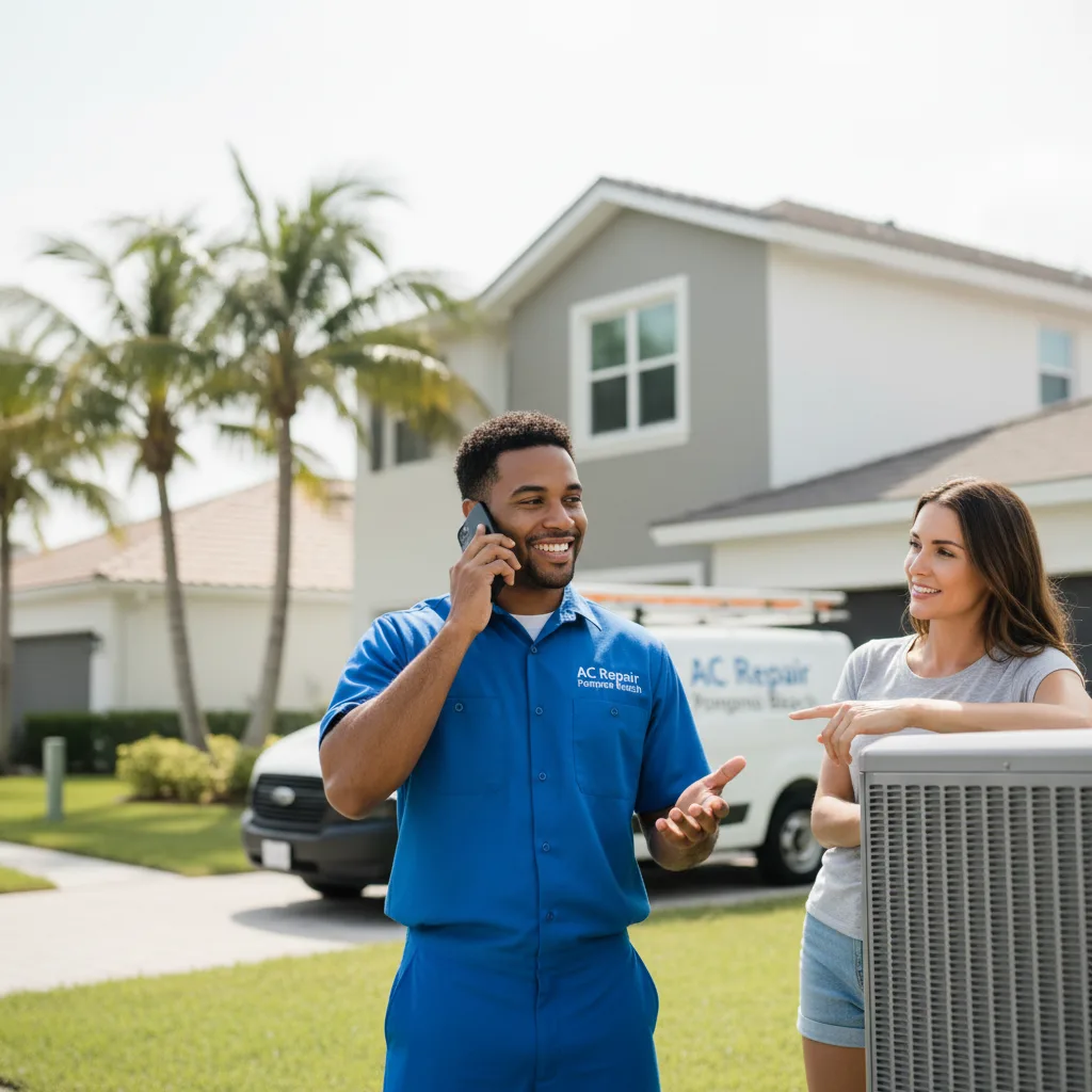 AC Repair Pompano Beach customer support in Allen
